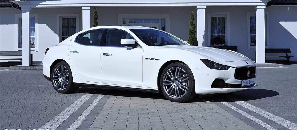 Maserati Ghibli cena 129000 przebieg: 100000, rok produkcji 2014 z Lipno małe 46